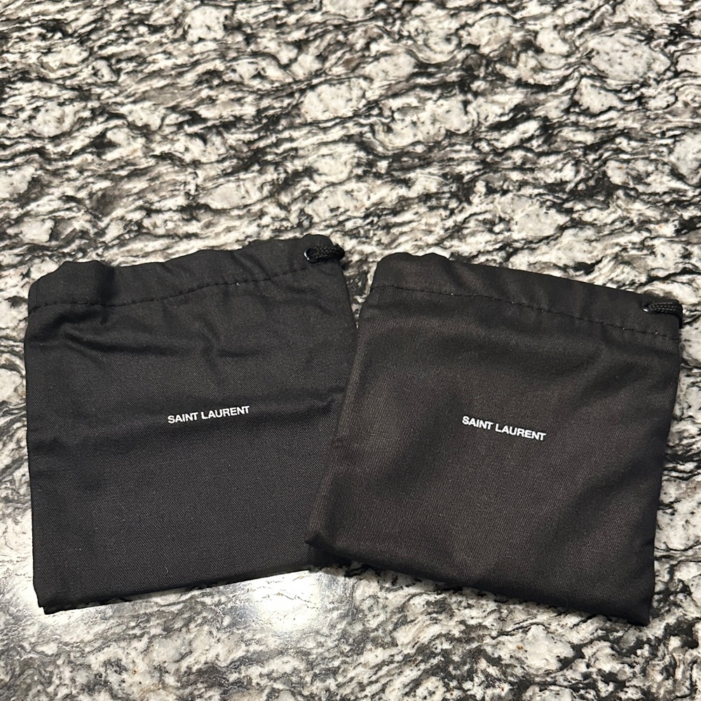 NEW! Saint Laurent Accessory Pouches